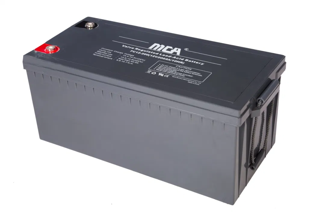 Solar Gel Storage Lead Acid Battery 12V 200ah