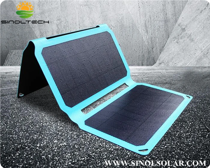 15W 5V Mono Cell Solar Battery Charger (FSC-F0-150)