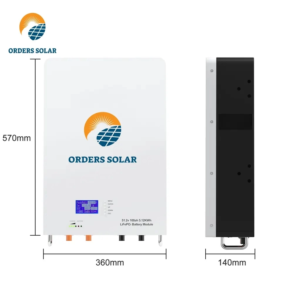 Orders Lithium Ion 10 Kwh a Grady Batteries 48 Volt 50ah 100ah 150ah 200ah with BMS Solar System