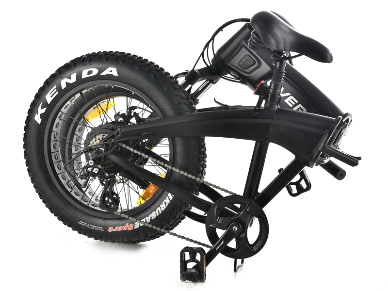 Hummer-S 20&quot; 500W/48V with Integrated Battery Folding Bike Electric Fat Bike