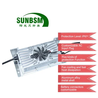 Auto 1400W cargador de batería de coche impermeable cargador de batería