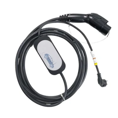  3,5kW 16A Cargador portátil AC EV Cargador de coche con tipo Conector macho 2/GBT