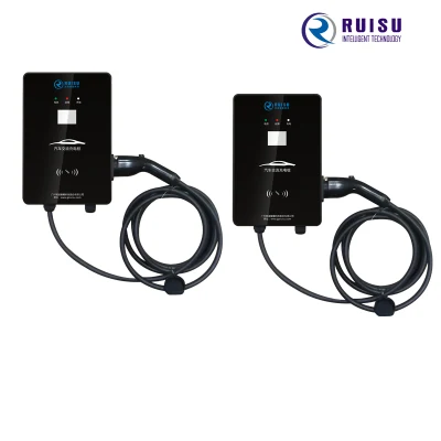  Nivel 2 Wallbox IEC 62196 Coche eléctrico EV de CA Cable de carga de la estación de carga de 7kw cargador EV