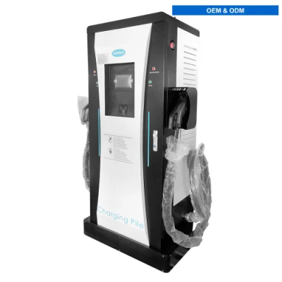 EV carga Pile 120kW Fast DC CCS Tipo 2 vehículo Smart Bus OCPP EV carga coche eléctrico 60kW Estación de carga