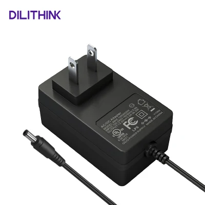 Adaptador de corriente alterna y corriente continua de muestra gratuita 12V 15V 36V 1A 2A 3A 4A 24W 36W 46W CE GS Ukca UL FCC PSE SAA C-Ticck CB Adaptador de fuente de alimentación 12V Adaptador de corriente alterna.