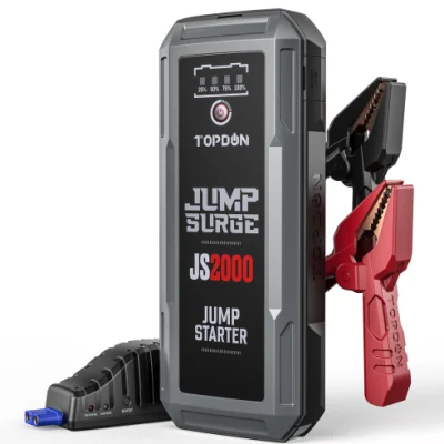 Topdon Js2000 Utrai 12V Halo Bolt batería compacta para coche portátil Cargador Gooloo GT 3000 Jump Starter 22000mAh Hummer Truck Starter Kit Jump Booster