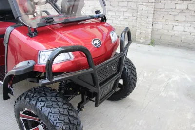 Carro de golf eléctrico HDK 4 plazas con Hummer de asiento trasero Carrito de Golf