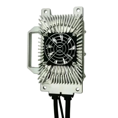 Cargador de motocicleta portátil 2000W eléctrico batería de refrigeración de aire OBC Bus CAN