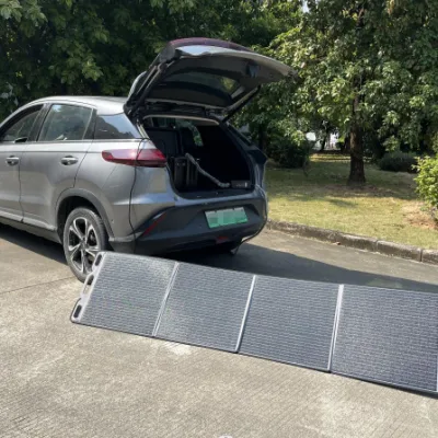 Cargador de coche con energía solar con energía solar Cargador de coche con energía solar Panel Level2 3,5kw 32A batería portátil EV Cargador para todos Coche