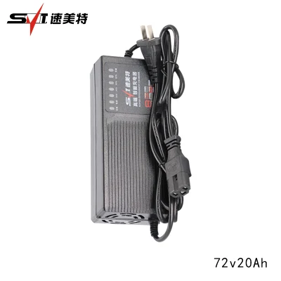 72V20Ah Moto coche cargador de batería portátil