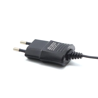  Promoción de la UE Yingjiao Cheap Wholesale Enchufe el cargador 6W 5V 1A 12V 0.5A con aprobación CE RoHS