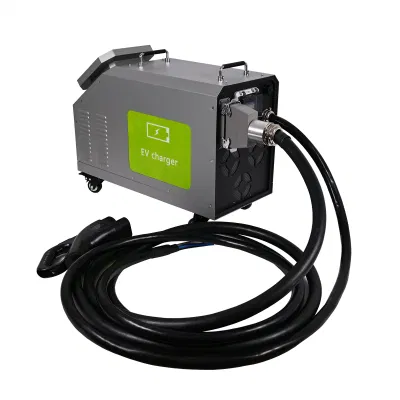 Nuevo vehículo eléctrico de energía 7kw 15kW 20kW 30kW 40kW CCS2 Estación de carga móvil móvil móvil de DC rápido EV Estación de carga EVSE