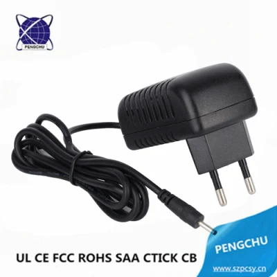 12,6V 1A batería recargable de ion litio 18650 Wall Wart Fuente de alimentación 12,6W Cargador de batería de litio