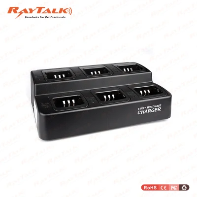  Cargador Gp340/cargador universal de 6 vías para batería Pmnn9013