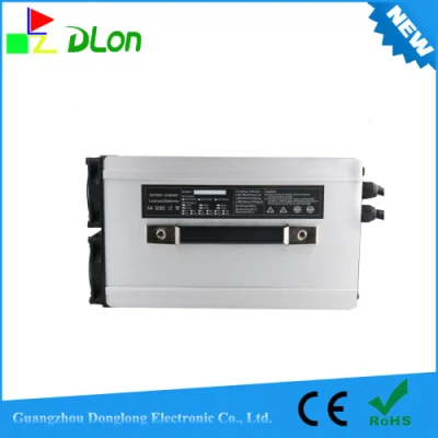  El modo de carga inteligente automático portátil 2000W 24V 60A Batería de plomo ácido cargador de coche