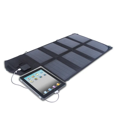 80W DC panel solar plegable portátil Teléfono Móvil de batería de coche cargador solar