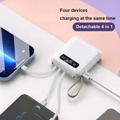 Cargador portátil 20000mAh Power Banks Batterie Externe Back up Charger para teléfono celular.