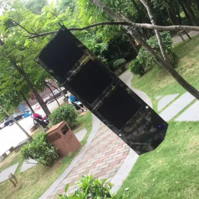  15W panel solar plegable portátil USB Teléfono Móvil Plegable de batería de coche Cargador Solar Precio Agente