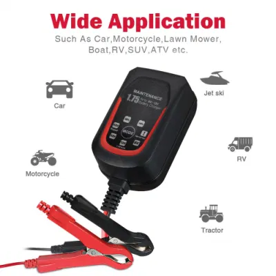Edsun 12V modo normal Smart cargador automático de batería para coche Motocicletas