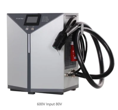 Entrada de 600 V 80V Canadá Carretilla elevadora eléctrica de Li-ion LiFePO4 Cargador de batería de litio