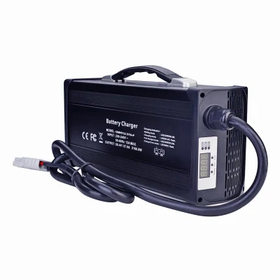  AC 220V 12V 55A 60A 1500W Chargers Portable para SLA /AGM /VRLA /Gel baterías de plomo ácido para Golf Cart batería Cargador de coche EV