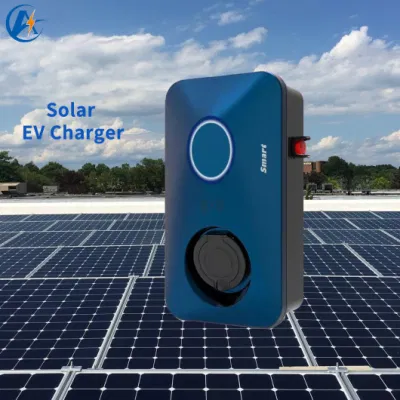  Los cargadores de coche eléctrico alimentado con energía solar Accesorios de coche Solar Monofásico EV Estación de carga con coche cargadores de batería