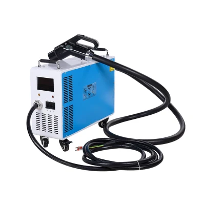 Cargador de batería para electricidad 100A 30kW CCS EV de tamaño pequeño Estación de carga rápida portátil para coche