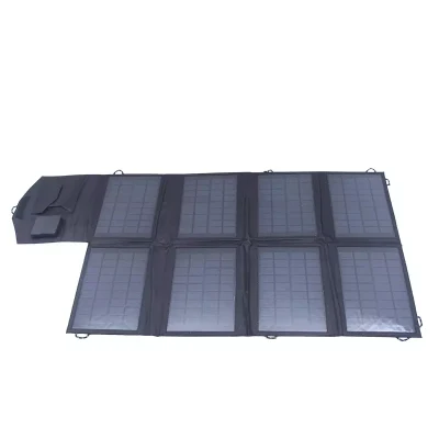 80W DC panel solar plegable portátil Teléfono Móvil de batería de coche cargador solar