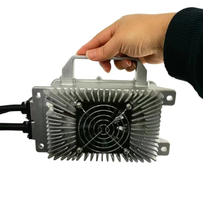 Cargador de motocicleta portátil 2000W eléctrico batería de refrigeración de aire OBC Bus CAN