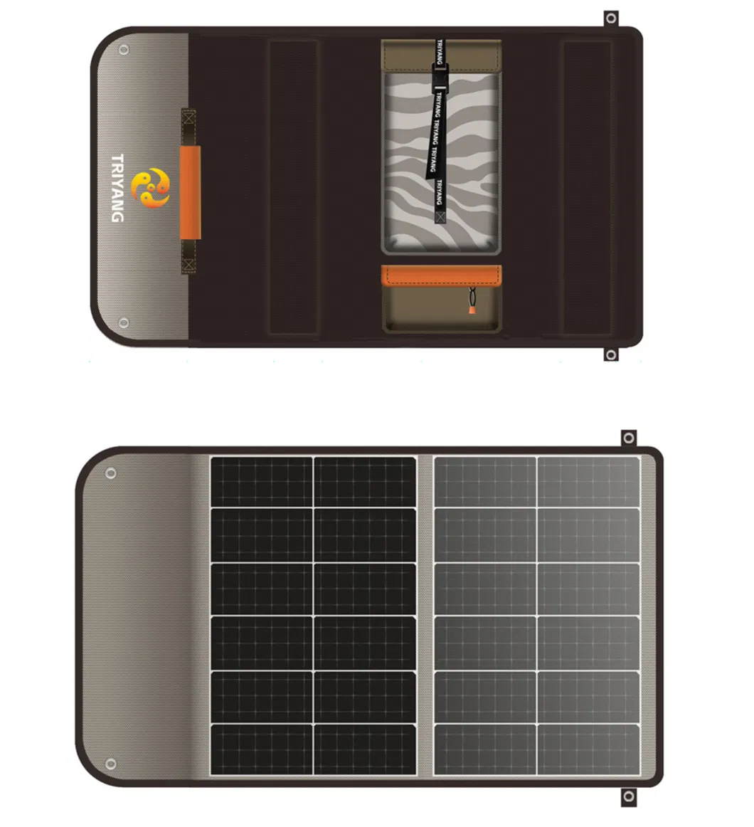 Monocrystalline Silicon Cells 70W Portable Solar Power Generator Lithium Polymer Battery Solar Charger