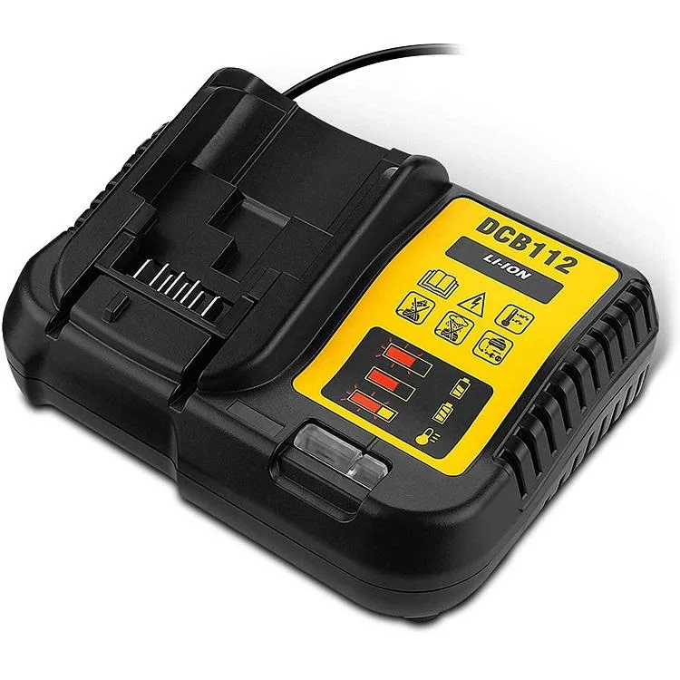 Dcb112 Charger 3A 20V Replacement for Dewalt Battery Chargers Dcb102 Dcb206 Dcb205 Dcb204 Dcb203 Dewalt Charger