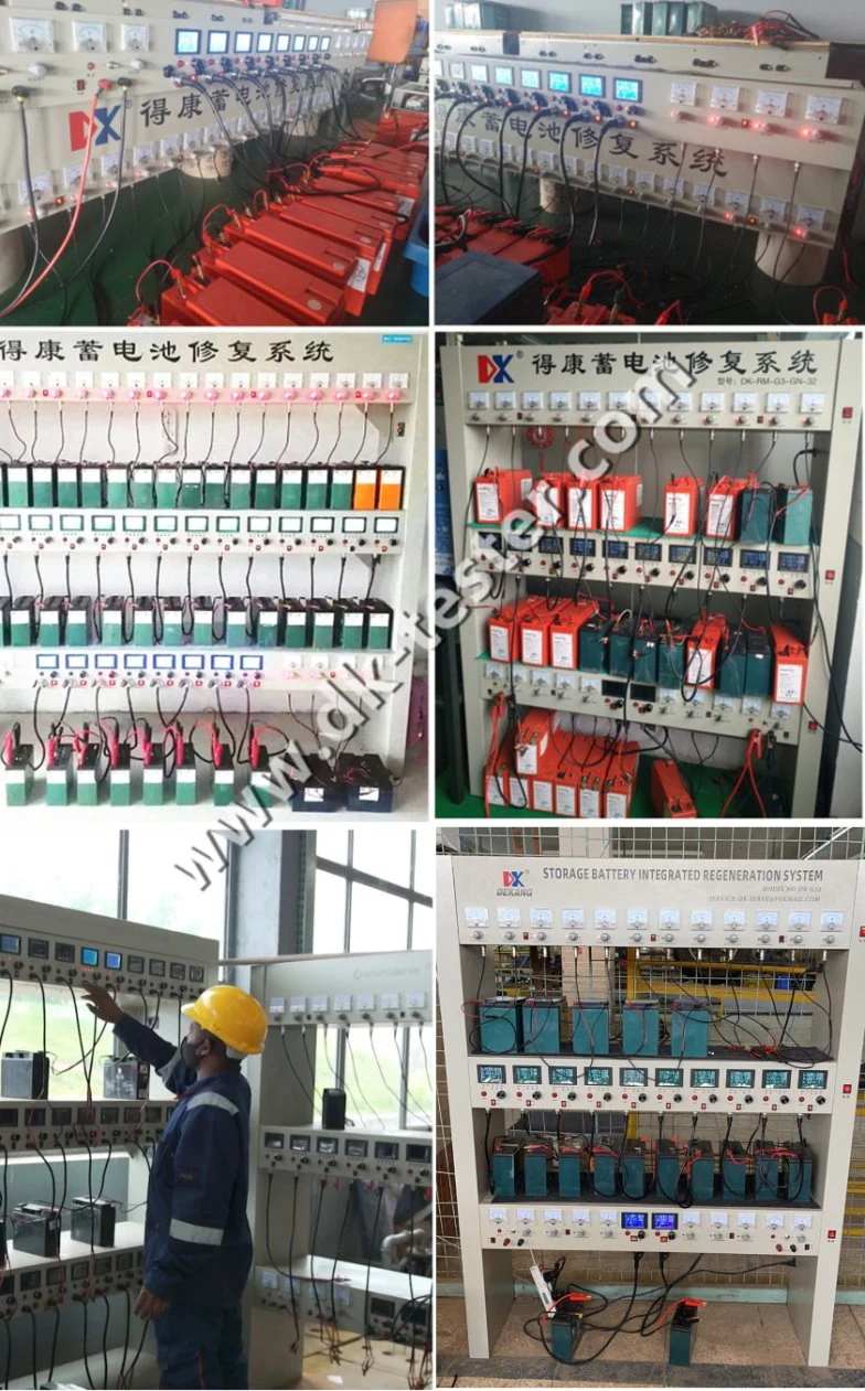 VRLA AGM Gel Lead-Acid Rechargeable Battery Charge and Discharge Testing / Pulse Desulfation / Activation Regenerator