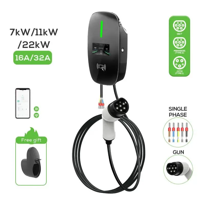 New Designs AC Electric Car Charger for BMW/Tesla/Tata EV Charging Station