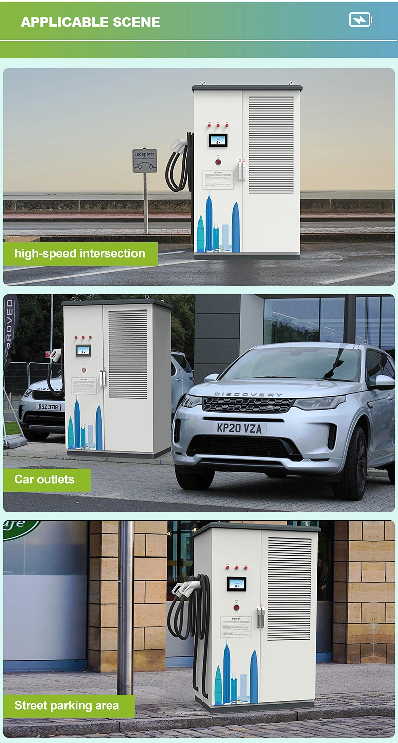 300kw Integrated DC Electric Vehicle Car Charging Station CCS Double Gun EV Charger