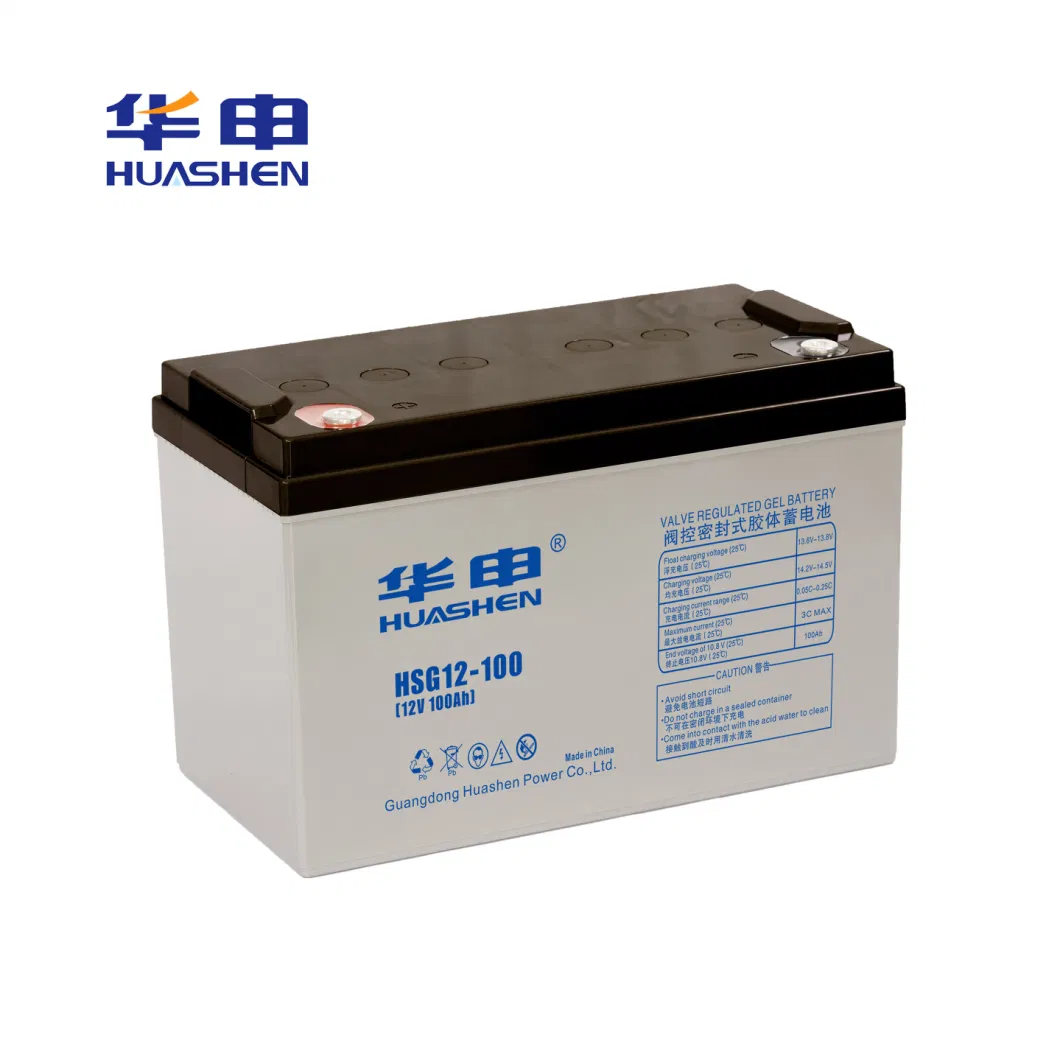 Factory Direct Price Solar Lead Acid Battery 2V 1000ah Lead Carbon 12V 100ah Storage Battery