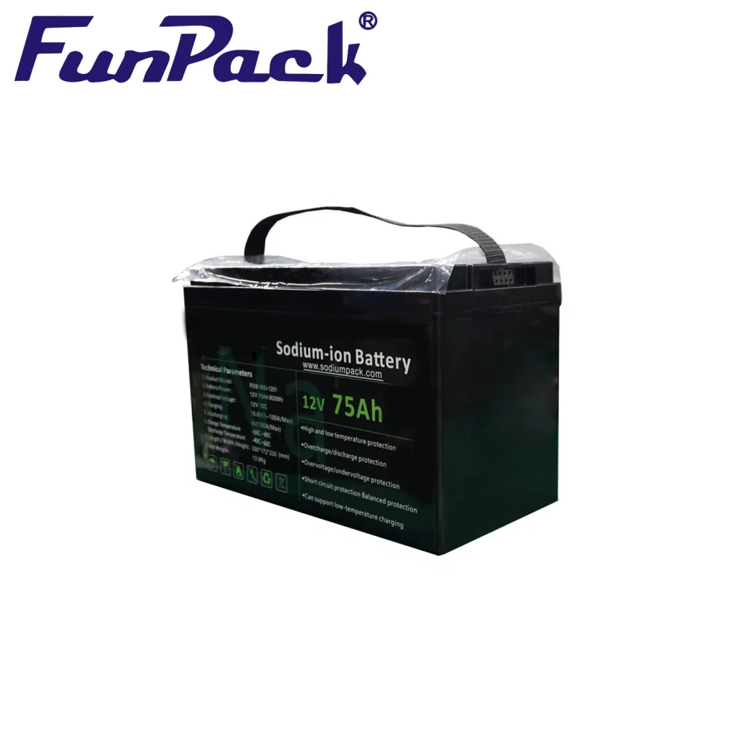 Sodium-Ion Battery 12V 68ah 816wh Rechargeable Lead Modified Deep Cycle Nacufemno