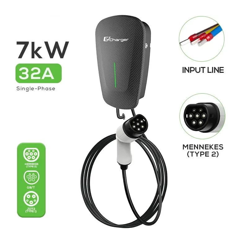 New Designs AC Electric Car Charger for BMW/Tesla/Tata EV Charging Station