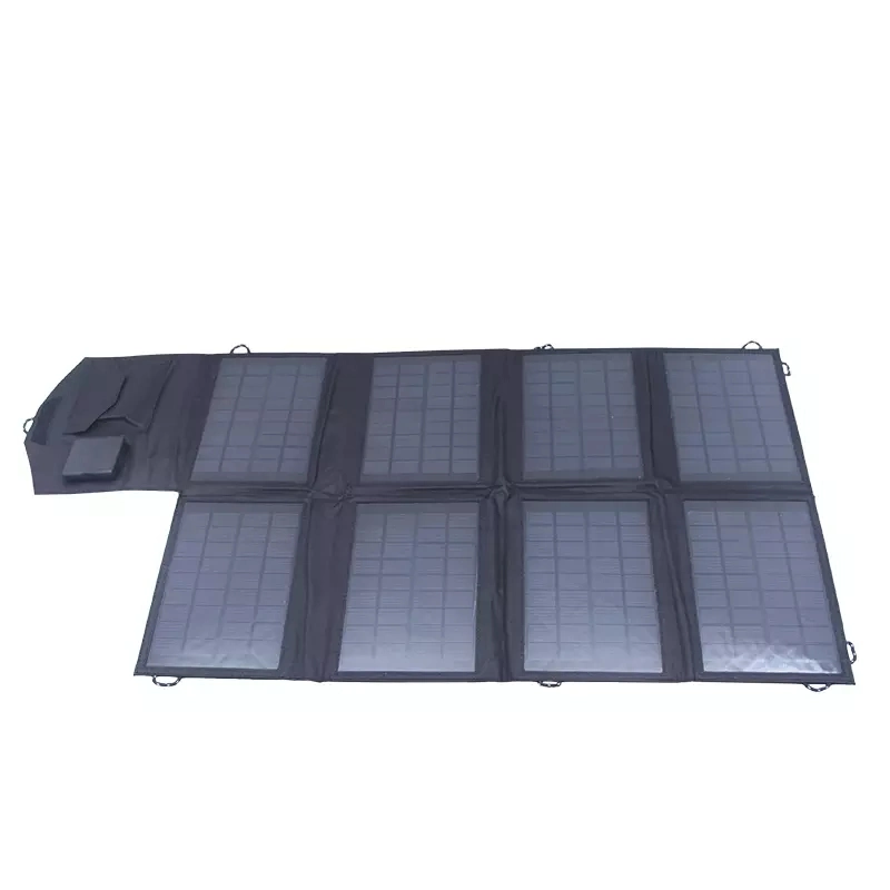 80W Foldable Solar Panel DC Portable Computer Car Battery Mobile Phone Solar Charger