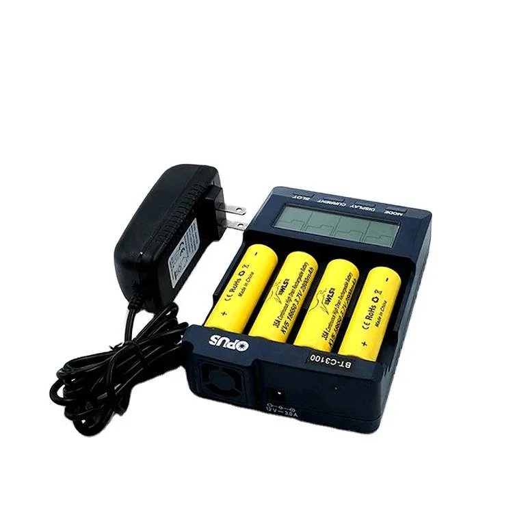 New Arrival Golden Supplier Vapcell Q2s-C Smart Charger Type-C Port for 18650 21700 Lithium Ion Battery Charger