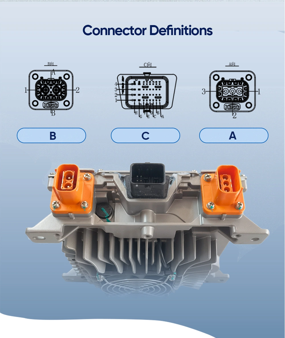 3.3kw 144V 23A Vehicle-Mounted Battery Charger, Marine Waterproof Charging Machine, EV Charger, OEM