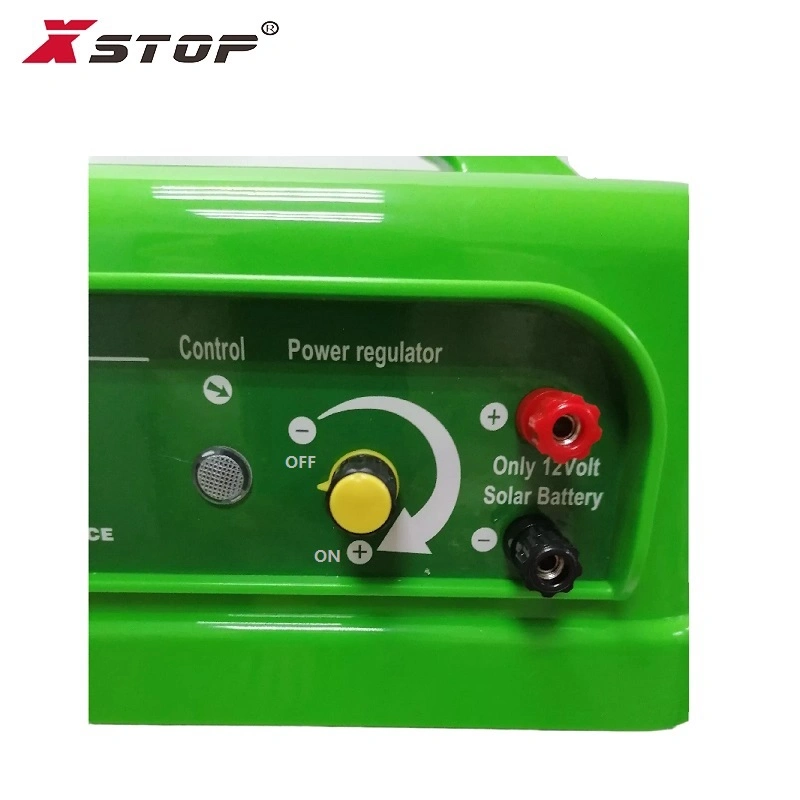 Solar Powered Low Impedance Charger Electric Fence Energizer and Charger for Electric Fence Farm