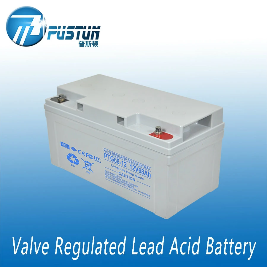 12V 68ah Maintenance Free Hot Sales Lead Gel Battery