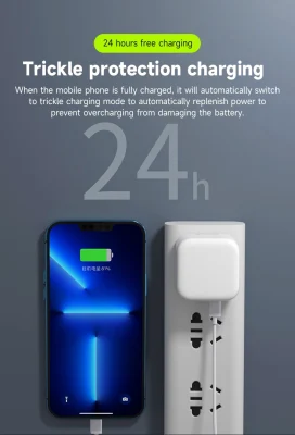 Adattatore di alimentazione da 35 W USB C Quick Pd a due porte Caricabatterie da parete tipo C per iPhone serie 13/14/15