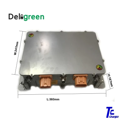 Caricabatterie OBC Deligreen da 6,6 kw 72V96V120V144V164V288V Lipo, Life, Limn per autobus carrelli elevatori per auto elettriche