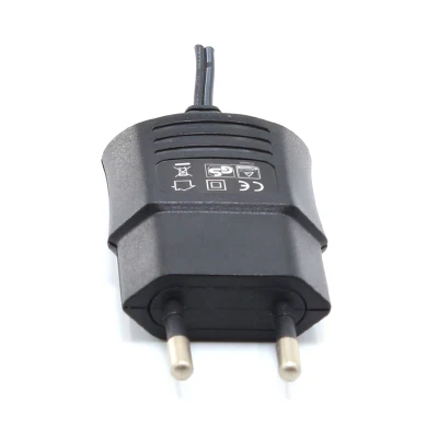 Yingjiao Promozionale economico all&prime;ingrosso caricabatteria spina UE 6W 5V 1A 12 V 0,5A con approvazione CE RoHS