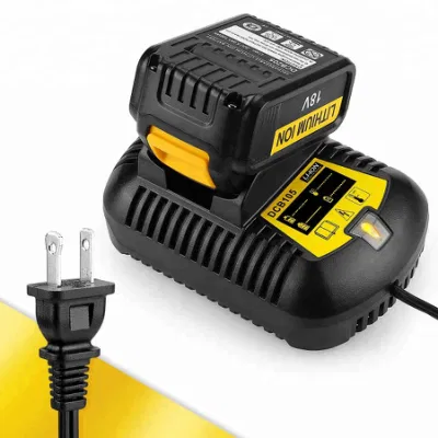 Utensile di potenza originale Dcb112 agli ioni di litio da 10,8 V a 18 V 20 V Caricabatterie per caricabatterie Dcb180 Dcb200 Dcb201Dewalt