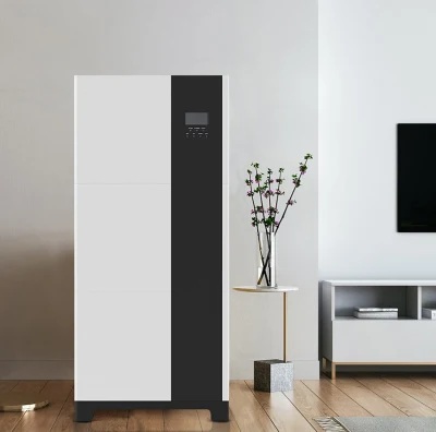 Batteria agli ioni di litio LiFePO4 ultra sottile all-in-one montata a pavimento Batteria con inverter solare