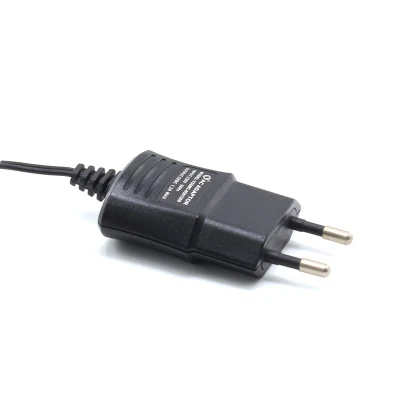 Yingjiao Promozionale economico all&prime;ingrosso caricabatteria spina UE 6W 5V 1A 12 V 0,5A con approvazione CE RoHS