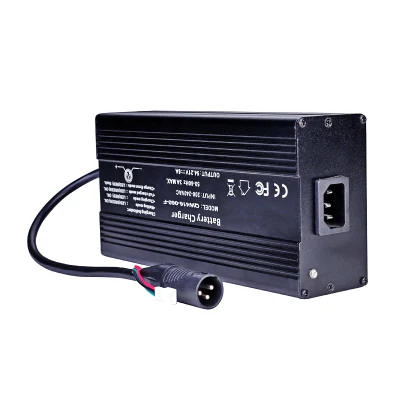 Vendita diretta in fabbrica DC 29,4 V 12A 360 W caricabatteria per 7 s. Batteria agli ioni di litio da 24V 25,9 V con grado di protezione IP54 impermeabile IP56