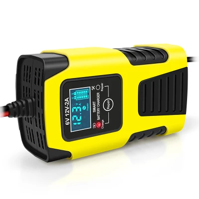 Manutenzione automatica intelligente 2A 12V caricabatteria da auto Zyx-J99
